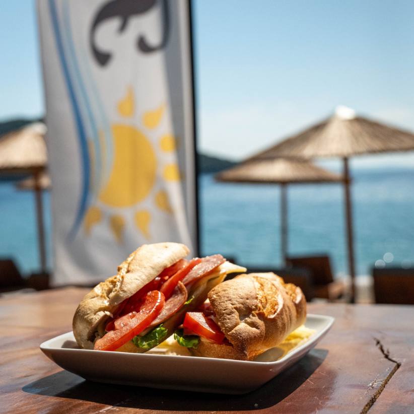 Ftelia Beach Bar in Skopelos